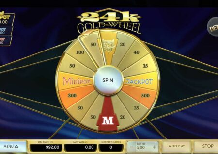 24K | Jackpot | Gold Wheel bonusspel
