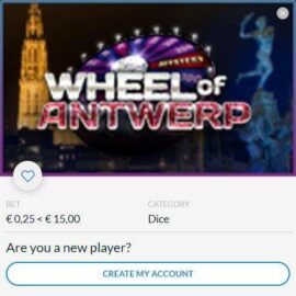 Wheel of Antwerp | Mystery games | Bonusrad