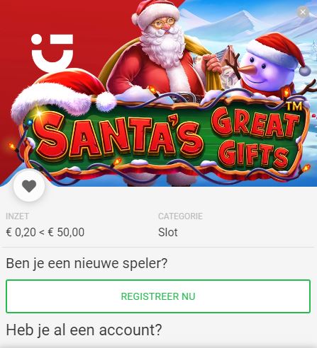 ontvang tot 5.000x je inzet deze kerst op Circus casino