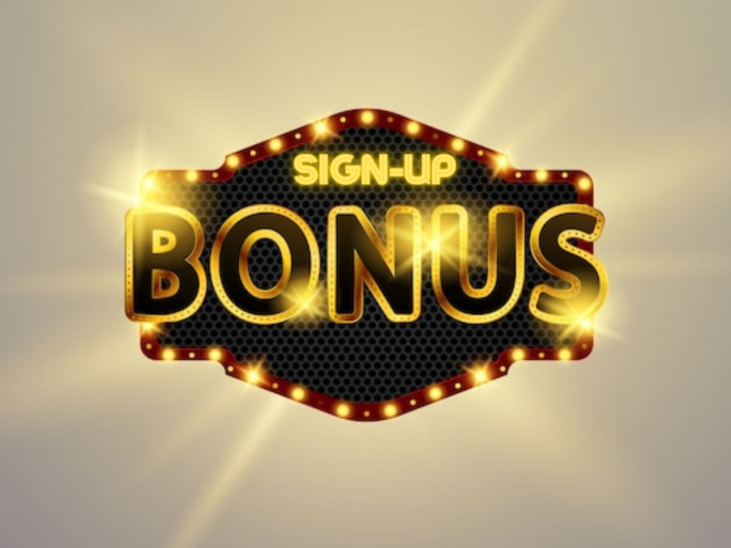 Sign up bonus - registratie- of aanmeldbonus