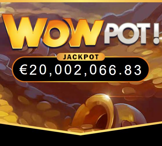 Het is zover | De WowPot staat op €20.000.000