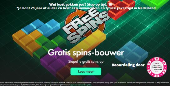 Bet365 casino gratis spins-bouwer