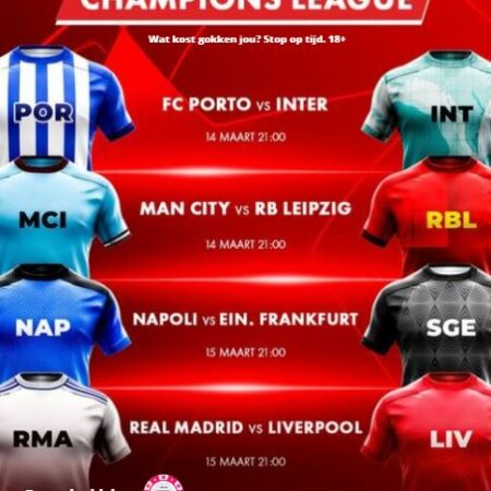 Champions League van 15/03 op Circus.nl