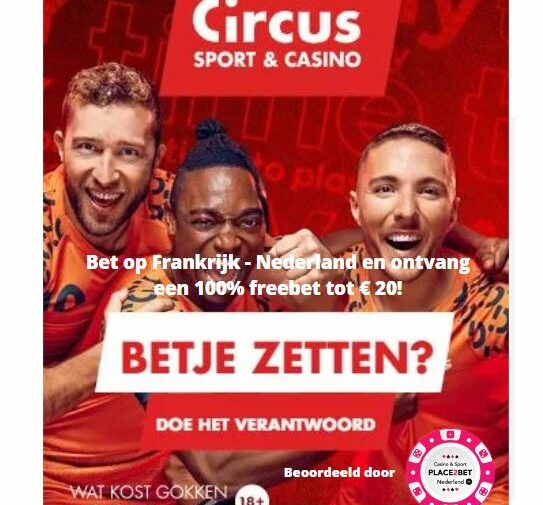 Frankrijk vs Nederland Freebet tot €20