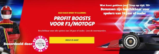 Jack's sportwedden profit boost voor F1 of MotoGP