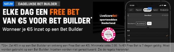 LiveScoreBet sportwedden Nederland Betbuilder