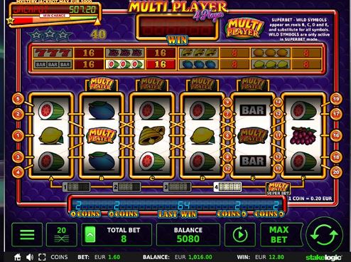 Stakelogic - Multiplayer 4 Player casino slot