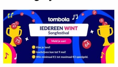 Acties iedere dag van de week bij Tombola NL