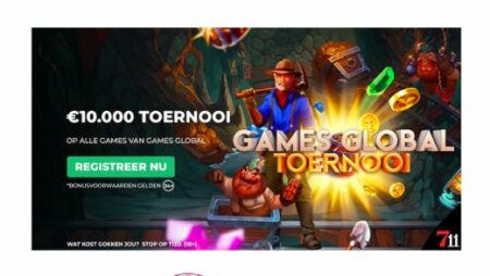 Het 10K-toernooi van Games Global bij 711.nl start nu
