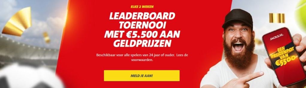 Jack's leaderboard toernooi
