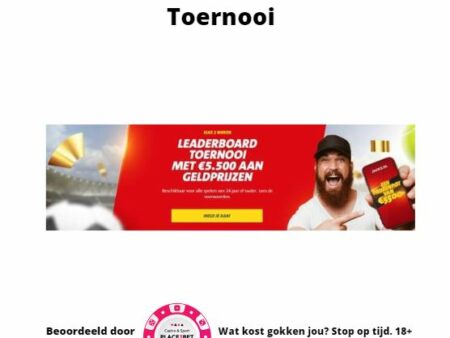 Doe mee aan het Jack’s Leaderboard Toernooi en win grote prijzen