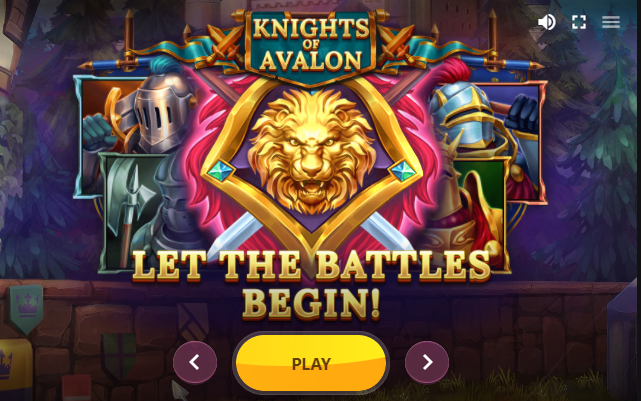 Knights of Avalon - let the battles begin
