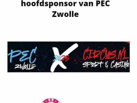 Vanaf 1 juli wordt Circus.nl de hoofdsponsor van PEC Zwolle