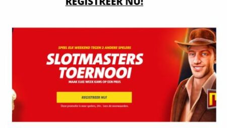 Neem de komende weekends deel aan het slotmasters toernooi