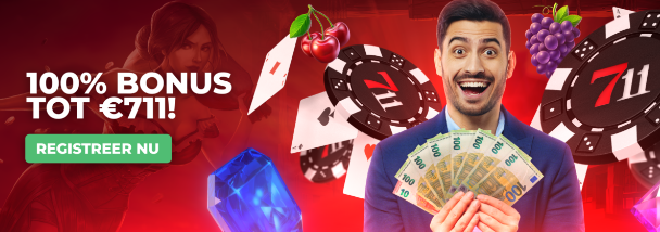 Welkomstbonus op 711.nl casino