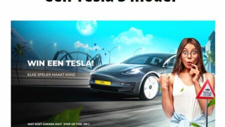 Wil jij de gloednieuwe Tesla Model 3 winnen op 711.nl? Doe mee!