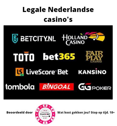 Speel bij legale Nederlandse casino’s en ervaar de beste gokervaring
