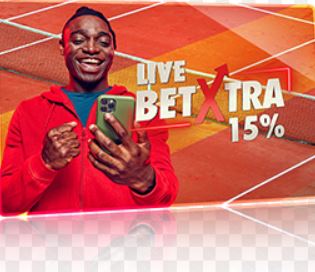 live 15% BetXtra voor tennis