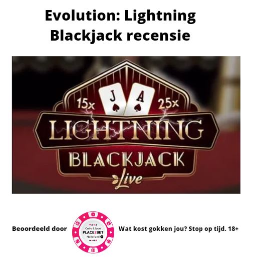 Evolution: Lightning Blackjack